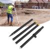 XHTLLO 2 Meter 4 Section Survey Pole, RTK GPS Carbon Fibre Prism Pole with Degree Bubble for Accurate Measurement view 4
