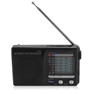 ASHATA Portable Full Band Mini Emergency Radio FM MW SW Weather Alert Radio, Compact Elderly Radio with Antenna Built in Bluetooth Chip, ASHATAm2hks9qnzw