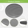 ACROPIX Universal 4.5 Inch Speaker Grills Mesh for Audio Subwoofer 122x6.5mm Grille without Frame Black - Pack of 1 view 4