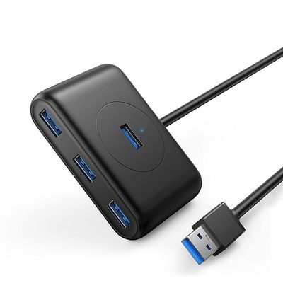 USB Hub 4-Port USB 3.0 High-Speed USB Splitter for Hard Drives USB Flash Drive Mouse Keyboard Extend Adapter USB 3.0 Hub