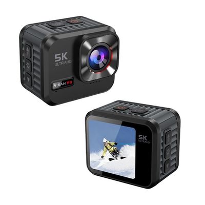 Laviniar Waterproof Action Camera, 5K Ultra HD Video, 20MP Photos, 1080p Live Streaming, 5M Waterproof Underwater Vlog CamcoderRemote Control Sports Cam with Mounting Accessories Kit