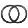 ACROPIX Universal 8" Subwoofer Speaker Rings Cover Spacers Speaker Audio Decorative Circle without Mesh Grille ABS Black - Pack of 2 view 1