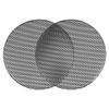 ACROPIX Universal 4.5 Inch Speaker Grills Mesh for Audio Subwoofer 122x6.5mm Grille without Frame Black - Pack of 2 view 1