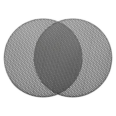 ACROPIX Universal 3 Inch Speaker Grills Mesh for Audio Subwoofer 84x6.5mm Grille without Frame Black - Pack of 2