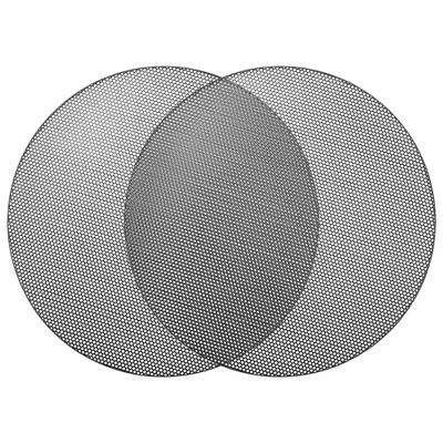 ACROPIX Universal 5.5 Inch Speaker Grills Mesh for Audio Subwoofer 142x6.5mm Grille without Frame Black - Pack of 2