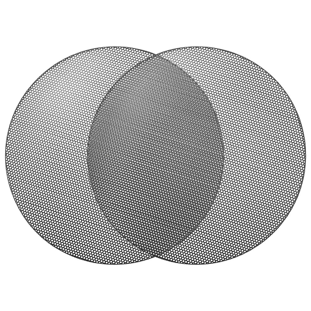 ACROPIX Universal 5.5 Inch Speaker Grills Mesh for Audio Subwoofer 142x6.5mm Grille without Frame Black - Pack of 2