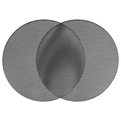 ACROPIX Universal 5.5 Inch Speaker Grills Mesh for Audio Subwoofer 152x6.5mm Grille without Frame Black - Pack of 2