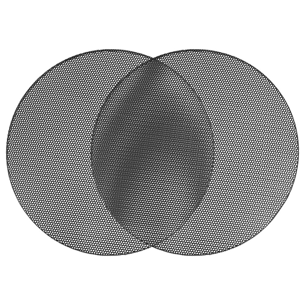 ACROPIX Universal 5.5 Inch Speaker Grills Mesh for Audio Subwoofer 152x6.5mm Grille without Frame Black - Pack of 2