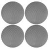ACROPIX Universal 7 Inch Speaker Grills Mesh for Audio Subwoofer 182x6.5mm Grille without Frame Black - Pack of 4 view 1