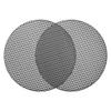 ACROPIX Universal 2.5 Inch Speaker Grills Mesh for Audio Subwoofer 74x4mm Grille without Frame Black - Pack of 2 view 1