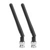 JOROBURO 2PCS UHF Antenna with BNC Connector, UHF Antenna Adapter Portable Mobile Handheld Radio Adapter Replacement for EW100 EW300 EW500 G3 Receiver HM view 3