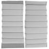 Housoutil 2pcs Padded Camera Bag Dividers Shockproof Inserts for Safe Storage of and Accessories Lightweight Compatible Partitions for Photographers Grey view 1