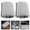 Housoutil 2pcs Padded Camera Bag Dividers Shockproof Inserts for Safe Storage of and Accessories Lightweight Compatible Partitions for Photographers Grey view 2