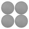 ACROPIX Universal 2.5 Inch Speaker Grills Mesh for Audio Subwoofer 65x4mm Grille without Frame Black - Pack of 4 view 1