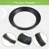 ACROPIX Universal 3" Subwoofer Speaker Rings Cover Spacers Speaker Audio Decorative Circle without Mesh Grille ABS Black - Pack of 4 view 4