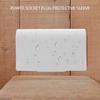 Socket Covers Box for Outlets, Wall Adhesive Outdoor Plug Cover, Waterproof Electrical Outlet Box Protector, Plastic Outlet Socket Covers for Exterior Use, White (86 Type) view 4