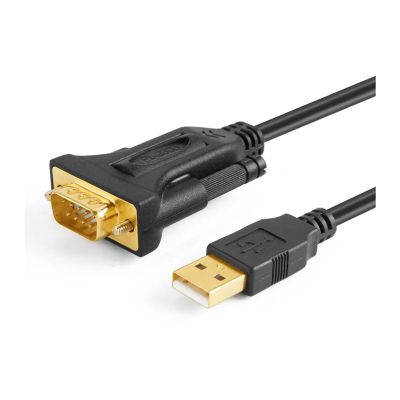 Cabl-Creation USB to RS232 Male DB9 Cable Serial COM Port Adapter Chip pl2303 Supports Windows 10 8.1 8 7 Vista XP OS (Size : 2m, Color : Black)