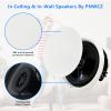 PNWCZ 6.5'' Bluetooth in Ceiling Speakers with Wall Amplifier Receiver 600W Flush Mount Ceiling & in-Wall Speaker System for Home Theater Office Bathroom Living Room Kitchen(2Pairs) view 4