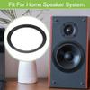 ACROPIX Universal 8" Subwoofer Speaker Rings Cover Spacers Speaker Audio Decorative Circle without Mesh Grille ABS Black - Pack of 4 view 3