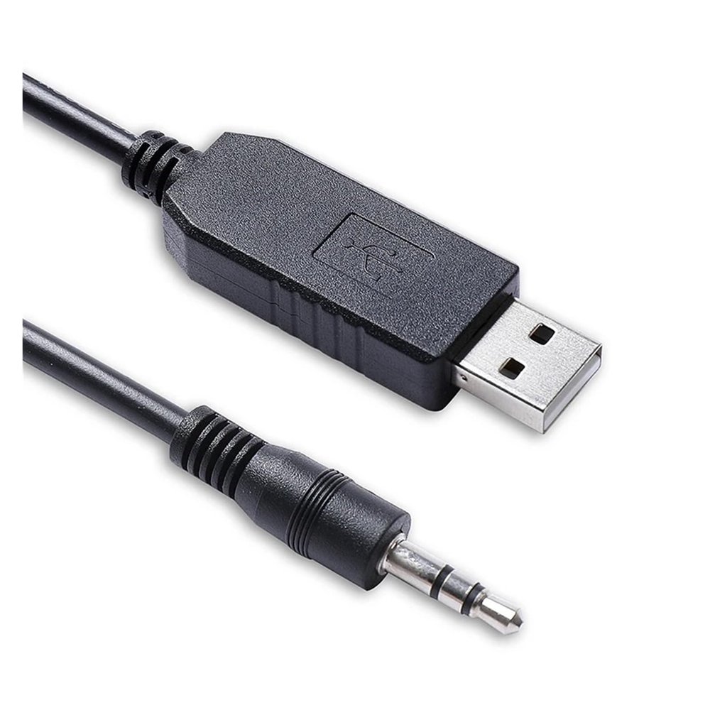 Skcvmn GTMedia V7 V8 Super Satellite Receiver SAT TV Box Flash Refresh Update Prolific USB to RS232 Serial Update Upgrade Flash Cable (Size : 1.8m, Color : Black)