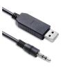 Skcvmn GTMedia V7 V8 Super Satellite Receiver SAT TV Box Flash Refresh Update Prolific USB to RS232 Serial Update Upgrade Flash Cable (Size : 1.8m, Color : Black) view 1