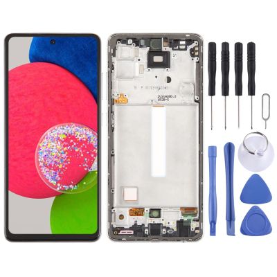 Lingland Cell Phone kit for Samsung Galaxy A34 5G SM-A316B OLED LCD Screen Digitizer Full Assembly with Frame, Not Supporting Fingerprint Identification Screen Overall Assembly (Color : Color3)