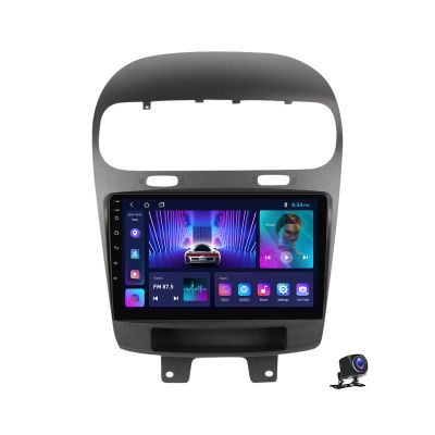 Plusfish 9 Inch Android 13 Car Stereo for Dodge Journey 2011~2020 Touch Screen Car Radio Bluetooth Wireless Carplay Android Auto Multimedia Navigation with RDS DSP FM Radio,M100cp 4core 1g+32g