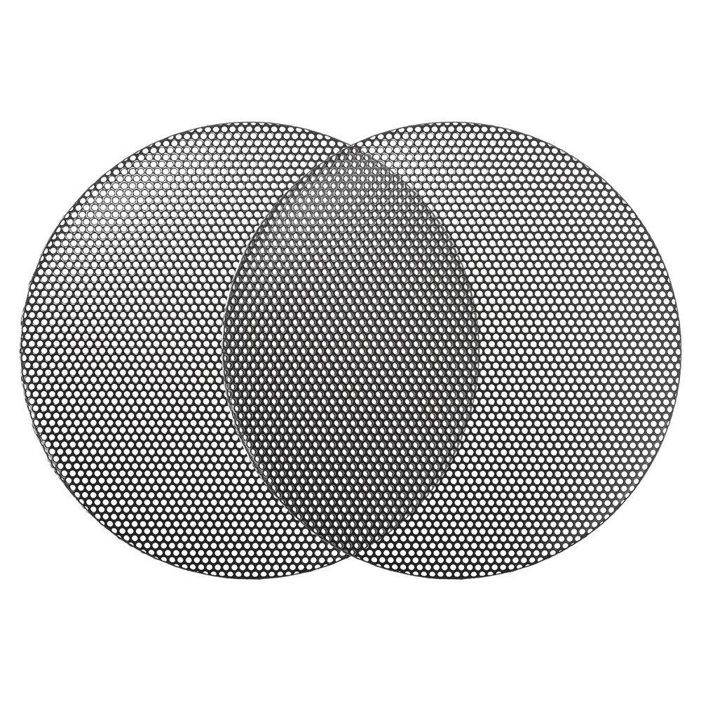 ACROPIX Universal 4.5 Inch Speaker Grills Mesh for Audio Subwoofer 120x6.5mm Grille without Frame Black - Pack of 2