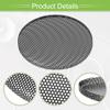 ACROPIX Universal 4.5 Inch Speaker Grills Mesh for Audio Subwoofer 120x6.5mm Grille without Frame Black - Pack of 2 view 4