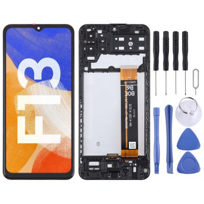 Lingland Cell Phone kit LCD Screen for Samsung Galaxy A14 SM-A145F Digitizer Full Assembly with Frame Screen Overall Assembly (Color : Color8)
