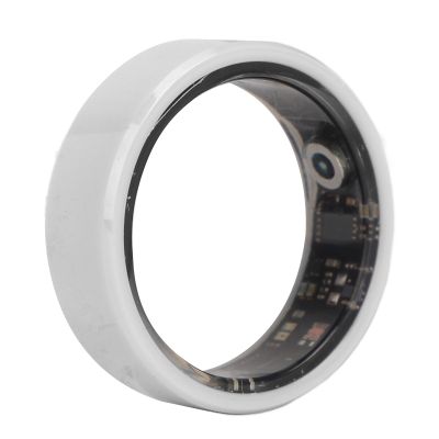 Yunir Smart Ring, IP68 BT Pedometer, Sleep Monitoring, Rechargeable Smart Ring Health, for Daily Use Fitness, for Android, for iOS (No. 10)