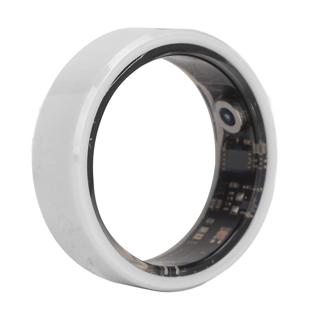 Yunir Smart Ring, IP68 BT Pedometer, Sleep Monitoring, Rechargeable Smart Ring Health, for Daily Use Fitness, for Android, for iOS (No. 10)