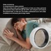 Yunir Smart Ring, IP68 BT Pedometer, Sleep Monitoring, Rechargeable Smart Ring Health, for Daily Use Fitness, for Android, for iOS (No. 10) view 2