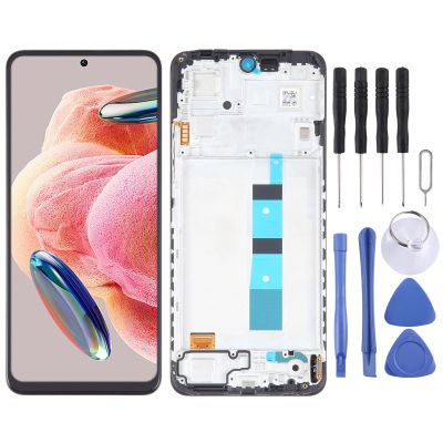 Lingland Cell Phone kit OLED Material LCD Screen for Xiaomi Poco X5 Pro Digitizer Full Assembly with Frame Screen Overall Assembly (Color : Color13)