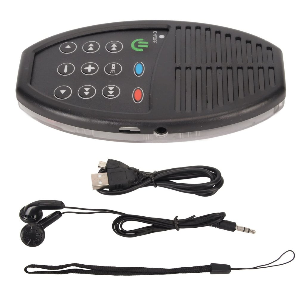 Yanmis Electronic Bible Player, Hi-Fi Sound Player, Solar Charging, 500mAh Rechargeable Battery, LED Player (KJV English, Arabic)