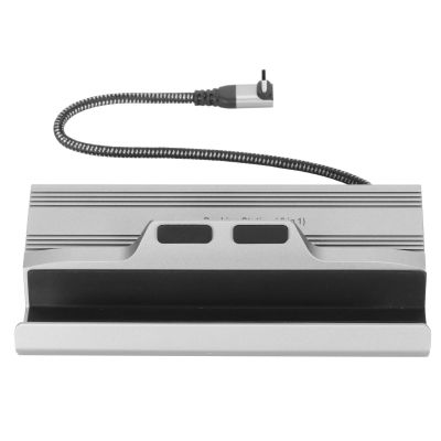 Yanmis 6-in-1 Type C M Docking Station with HD Multimedia Interface 4K 60Hz, Gigabit Ethernet, 3 USB 3.0 Ports and USB C Charging Port for Steam Deck and ROG Ally, Compatible