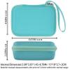 khanka Hard Travel Case Replacement for Kodak smile+/ Kodak Smile Plus Wireless Digital Instant Print Camera with Effect-Changing Lens, 2x3 Sticky-Backed Photo Prints,Case Only (Mint Green) view 3