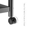 GLigeT Projector Mount Stand Projector Stand Mobile Four-Wheeled Cart Home Projector Shelf Home Living Room Office Conference Room Universal Pulley Projector Rack Projector Ceiling Mount view 3