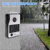 Wired 1080P Video Door Phone Apartment Intercom System,WiFi 10 Inch Touch MonitorSupporting 5 in 1 Unlcking,Motion Detecting,RFID Card Unlocking for Home Tuya,32G view 4