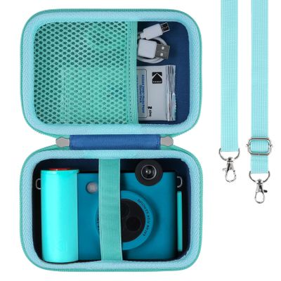 khanka Hard Travel Case for Kodak smile+/ Kodak Smile Plus Wireless Digital Instant Print Camera with Effect-Changing Lens, 2x3 Sticky-Backed Photo Prints,Case Only (Blue)