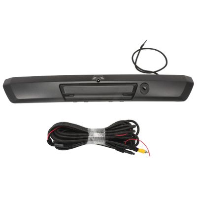 AUROLYNNE Tailgate Handle with Rear View Backup Camera Compatible for F250 F350 F450 Super Duty 2017-2022 Trunk Hatch Handle Camera Without Release Button Replaces#HC3Z-9943400-NA HC3Z-9943400-NB