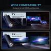 Wireless HDMI Transmitter and Receiver Kit Portable,Plug and Play 165FT 2.4/5G @60Hz HD, Extender HDMI Adapter Converter for Streaming Video from Laptop, PC to Monitor/Projector/HDTV (TX) view 4