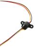 VERBANA Mini Conductive Slipring Dia.8.5mm 4CH Wires 1A Electric Brush Collecting Slip Ring 200RPM Rotary Joint Connector Voltage DC 36V view 2