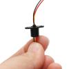 VERBANA Mini Conductive Slipring Dia.8.5mm 4CH Wires 1A Electric Brush Collecting Slip Ring 200RPM Rotary Joint Connector Voltage DC 36V view 4