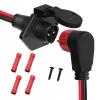 Trolling Motor Plug and Receptacle,12V/24V/36V/48V Trolling Motor Plug view 1