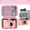 khanka Hard Travel Case for Kodak smile+/ Kodak Smile Plus Wireless Digital Instant Print Camera with Effect-Changing Lens, 2x3 Sticky-Backed Photo Prints,Case Only (Pink) view 2