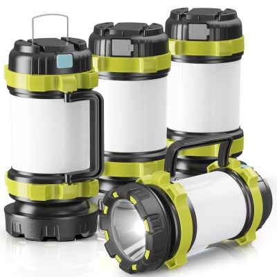 AlpsWolf Camping Lantern Rechargeable , Alpswolf Camping Flashlight 4000 Capacity, 6 Modes, IPX4 Waterproof, Led Lantern Camping, Hiking, Outdoor Recreations