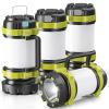 AlpsWolf Camping Lantern Rechargeable , Alpswolf Camping Flashlight 4000 Capacity, 6 Modes, IPX4 Waterproof, Led Lantern Camping, Hiking, Outdoor Recreations view 1