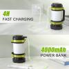 AlpsWolf Camping Lantern Rechargeable , Alpswolf Camping Flashlight 4000 Capacity, 6 Modes, IPX4 Waterproof, Led Lantern Camping, Hiking, Outdoor Recreations view 2