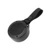 Wireless Speaker IPX4 Water Resistant with Light - TWS Speakers Wireless with Built in Rechargeable Battery - Portable USB Speaker with Hanging Strap (Black) view 3